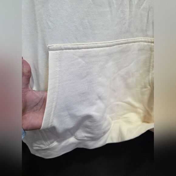 Swift Eras Tour Fearless Hand Heart Photo Hoodie Beige Cream Sz 2X Sweatshirt - Picture 9 of 9